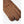 Hestra brown leather glove with visible white stitching