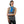 Woman wearing a blue AlphaCool cooling neck wrap