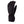 Therm-ic black heated glove with power button on the back of the hand