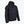Mobile Warming black hooded heated jacket with front zipper and power button