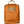 Fjallraven Kanken backpack in ochre with leather handles and logo patch