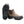 Brown leather Blundstone Chelsea boot with black rubber ice traction cleats attached