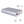Silver power bank showing USB Type-A port, Micro USB-B port, power indicator, and power button
