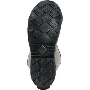 Black Muck boot treaded rubber sole