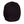 Black neoprene wetsuit beanie with stitched seams