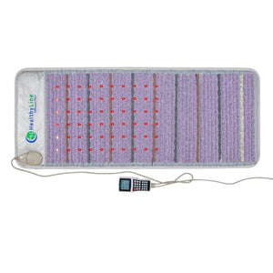 HealthyLine Platinum PRO infrared therapy mat with digital controller