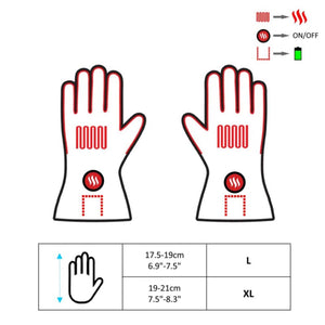 Glovii GS3 Shearling Style Heated Gloves