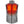 Grey heated vest with visible orange heating elements on the chest