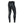 Seirus black athletic leggings with textured horizontal paneling