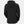 Back view of black Helly Hansen hooded jacket