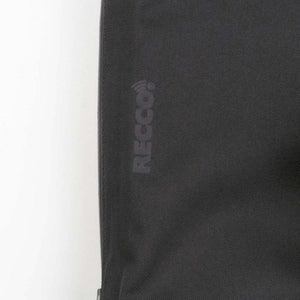 Mobile Warming black fabric with Recco logo