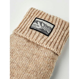Hestra Men's Raggwool Deerskin Knitted Gloves
