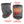 ActionHeat grey fleece neck gaiter showing heating element location power button and battery pocket