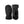 Hestra black insulated split finger mittens