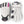 White Hestra leather ski gloves with grey padding and velcro wrist straps