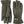 Hestra olive green leather gloves with button wrist detail