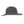 Dark grey CTR wide brim sun hat with perforated side panels
