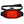 Black heated waist belt with power bank connected and visible heating element graphic
