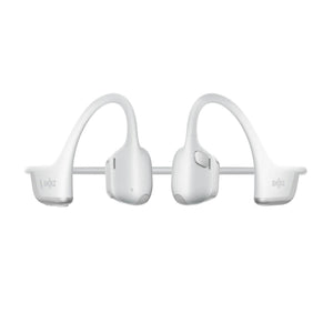 White Shokz bone conduction headphones