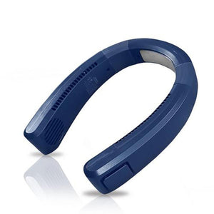 AlphaCool blue wearable neck fan