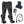 ActionHeat grey heated socks with battery packs, remote control, and charging cable